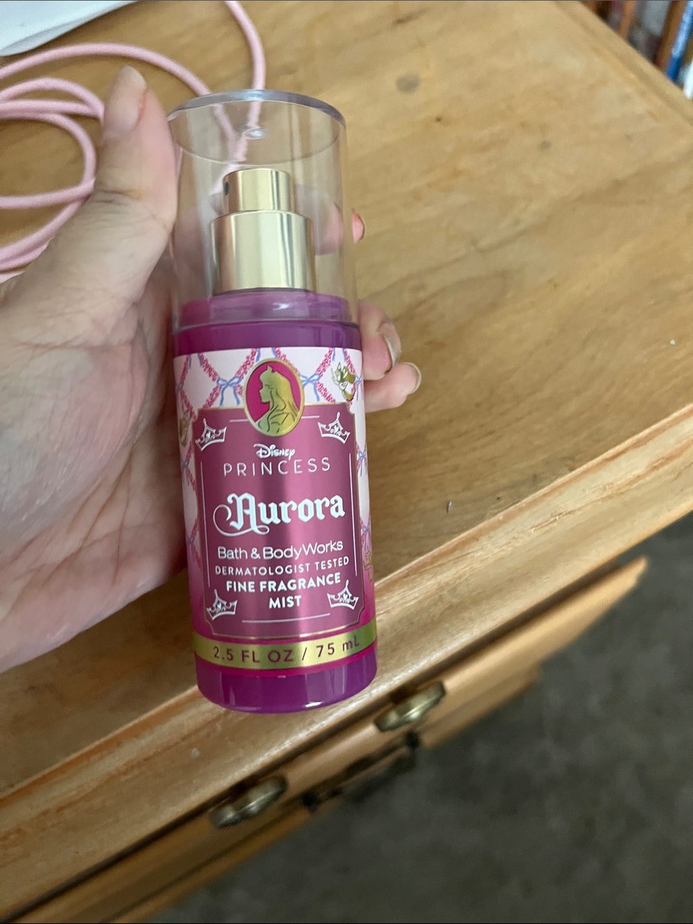 Bath & Body Works Aurora Fine Fragrance Mist - Magenta and Gold brand new